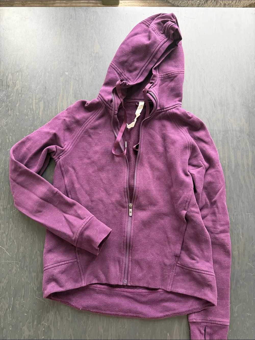 Lululemon Women’s Purple Scooba Zip-Up Hoodie Jacket